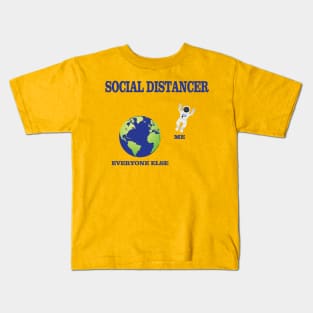 Social Distancer Kids T-Shirt